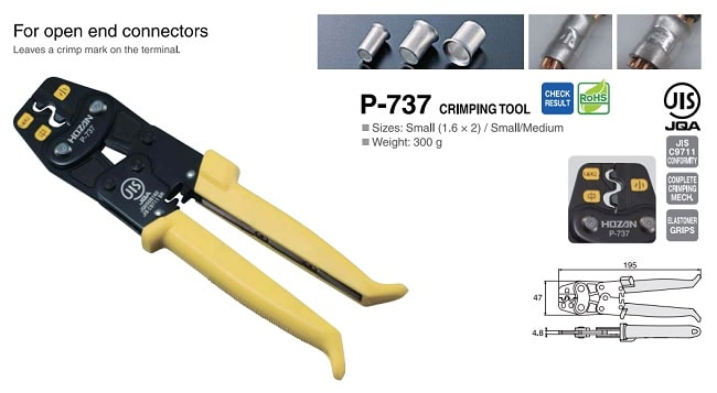 Kìm bấm cos HOZAN P 737 CTA SETSUBI